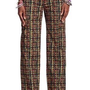 I.AM.GIA Colorful Checkered Women's Pants